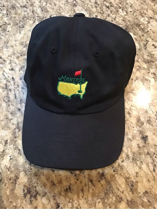 American Needle Accessories - The Masters Black Golf Cap